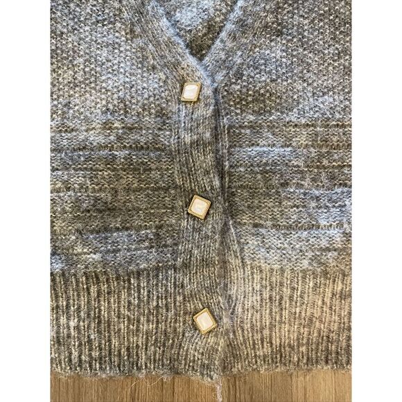 Cliche Women's Ombre Cropped Sweater Size Small - Picture 6 of 12